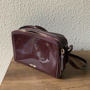 Burgundy Nine West Cross Body Bag